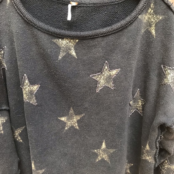 🚫SOLD🚫Free People Black American Babe Pullover - Picture 2 of 6